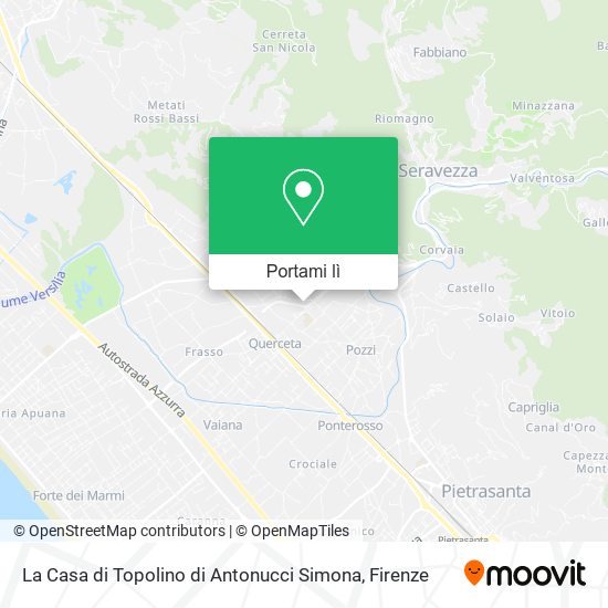 Mappa La Casa di Topolino di Antonucci Simona