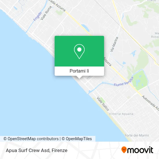 Mappa Apua Surf Crew Asd