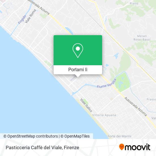 Mappa Pasticceria Caffè del Viale
