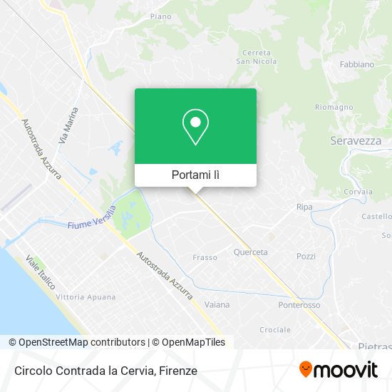 Mappa Circolo Contrada la Cervia