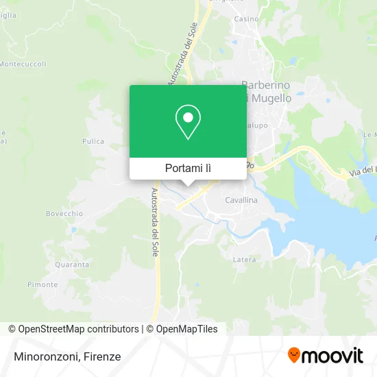 Mappa Minoronzoni