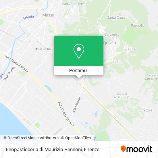 Mappa Enopasticceria di Maurizio Pennoni