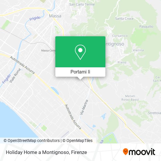 Mappa Holiday Home a Montignoso