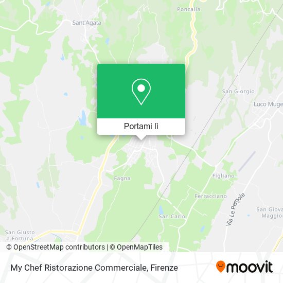 Mappa My Chef Ristorazione Commerciale
