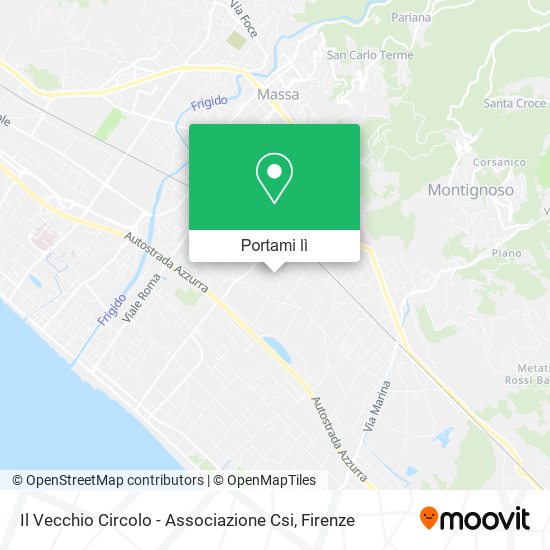 Mappa Il Vecchio Circolo - Associazione Csi