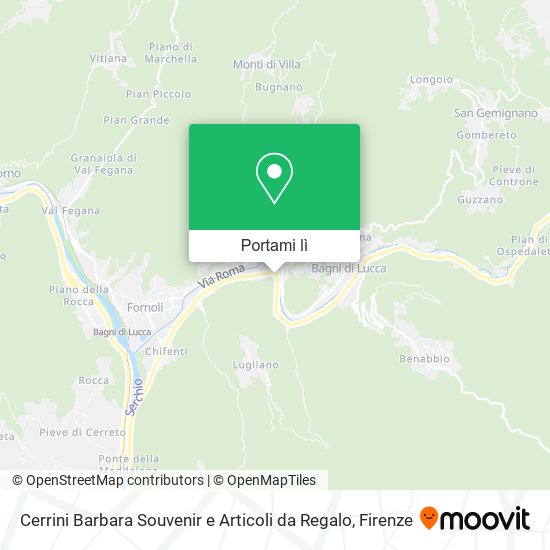 Mappa Cerrini Barbara Souvenir e Articoli da Regalo