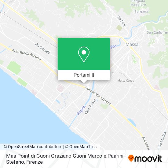 Mappa Maa Point di Guoni Graziano Guoni Marco e Paarini Stefano