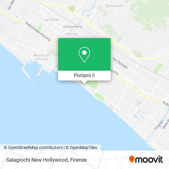 Mappa Salagiochi New Hollywood