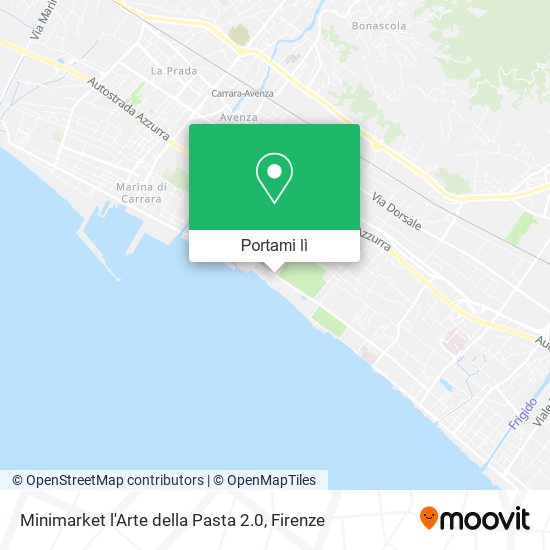 Mappa Minimarket l'Arte della Pasta 2.0