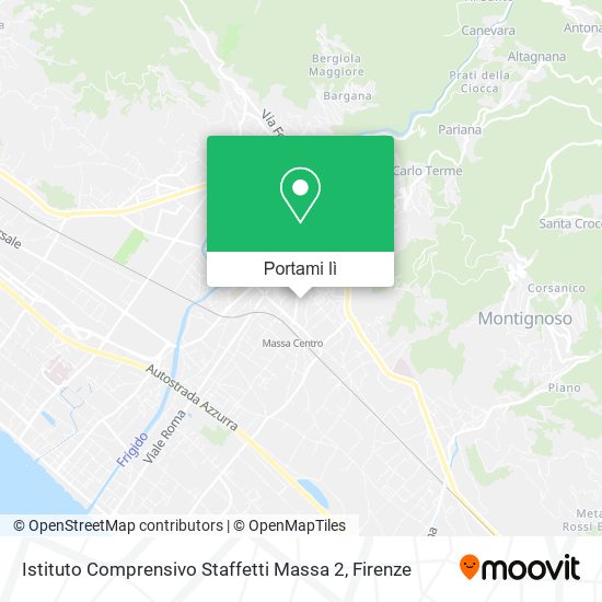Mappa Istituto Comprensivo Staffetti Massa 2