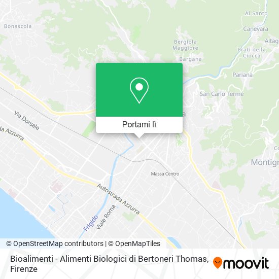 Mappa Bioalimenti - Alimenti Biologici di Bertoneri Thomas