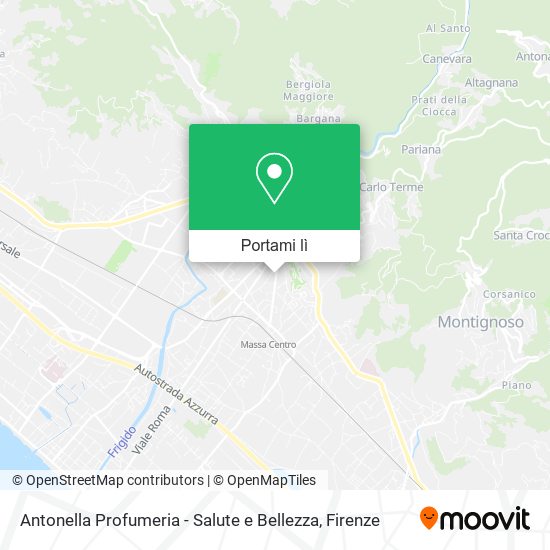 Mappa Antonella Profumeria - Salute e Bellezza