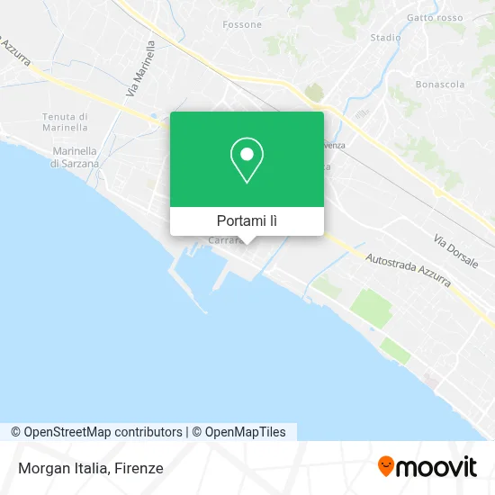 Mappa Morgan Italia