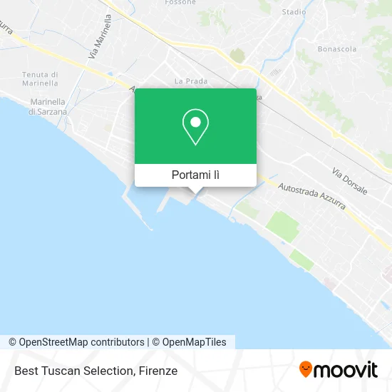 Mappa Best Tuscan Selection