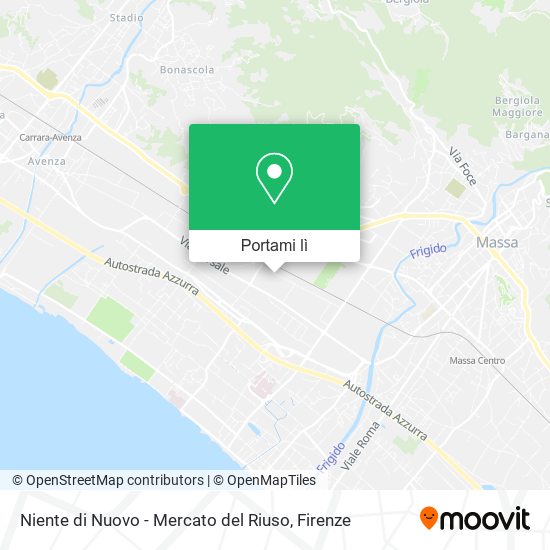 Mappa Niente di Nuovo - Mercato del Riuso
