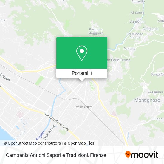 Mappa Campania Antichi Sapori e Tradizioni
