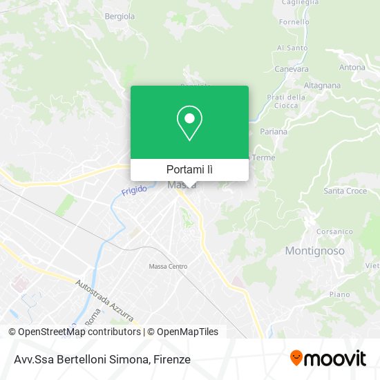 Mappa Avv.Ssa Bertelloni Simona