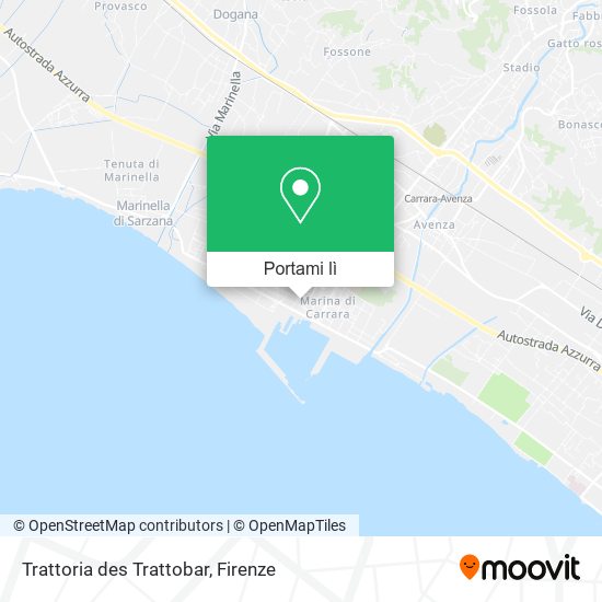 Mappa Trattoria des Trattobar