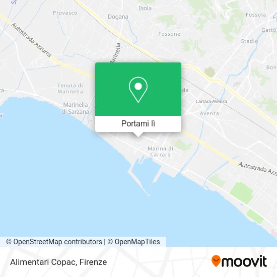 Mappa Alimentari Copac