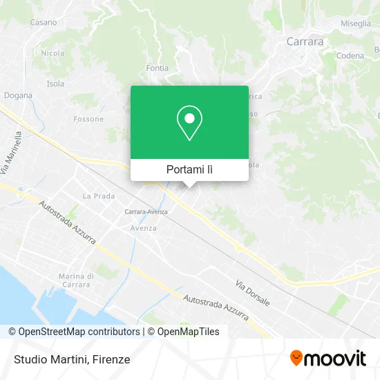 Mappa Studio Martini