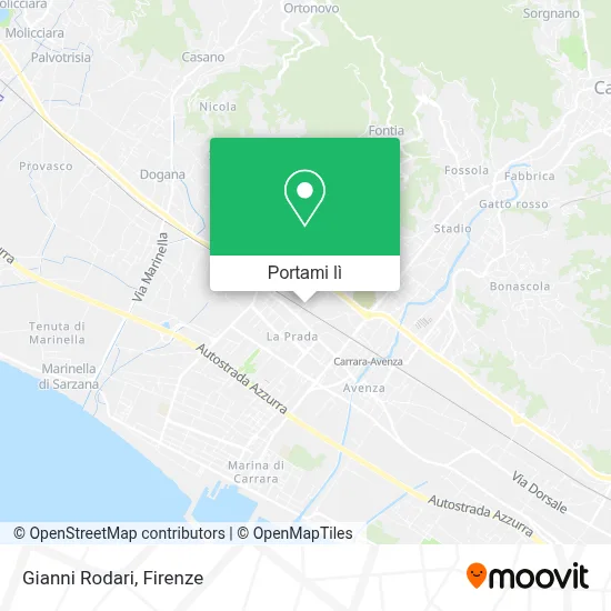 Mappa Gianni Rodari
