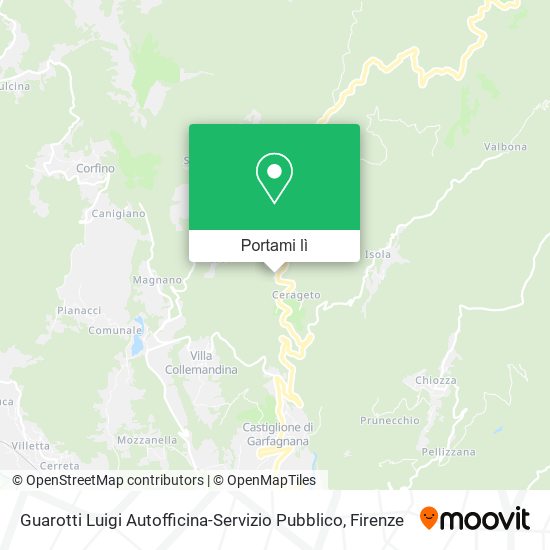 Mappa Guarotti Luigi Autofficina-Servizio Pubblico
