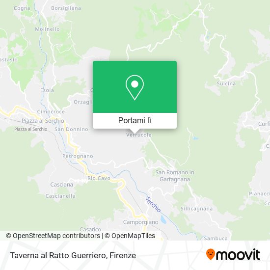 Mappa Taverna al Ratto Guerriero