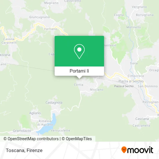 Mappa Toscana