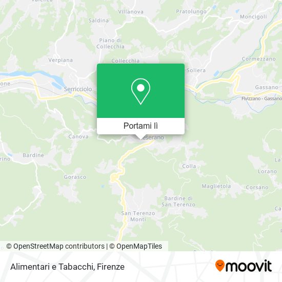 Mappa Alimentari e Tabacchi