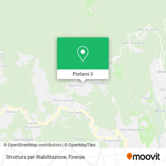 Mappa Struttura per Riabilitazione
