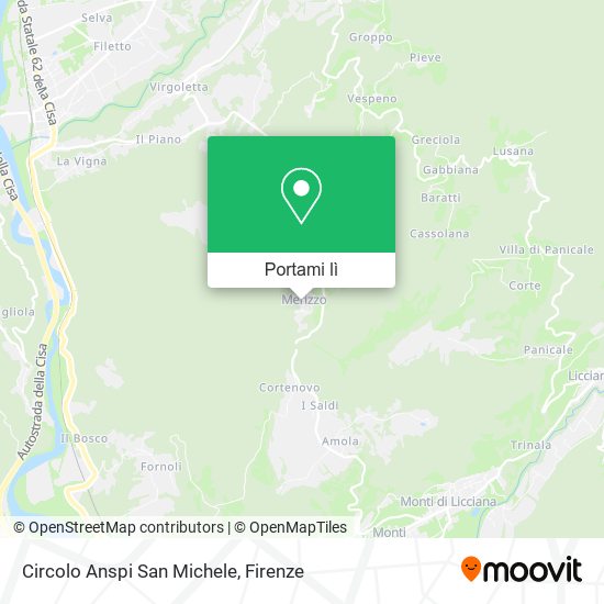 Mappa Circolo Anspi San Michele