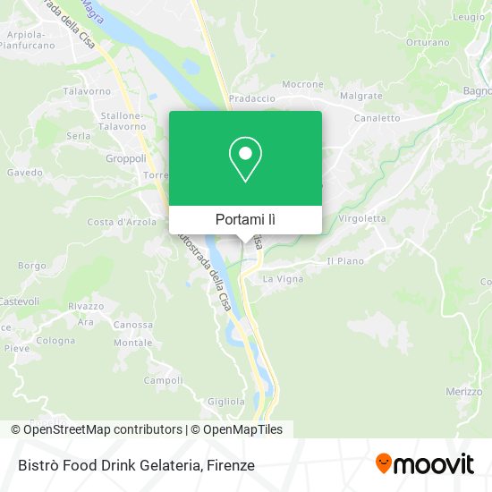 Mappa Bistrò Food Drink Gelateria