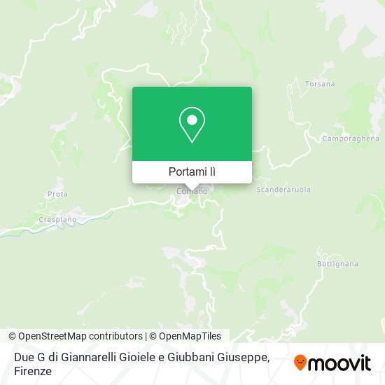 Mappa Due G di Giannarelli Gioiele e Giubbani Giuseppe