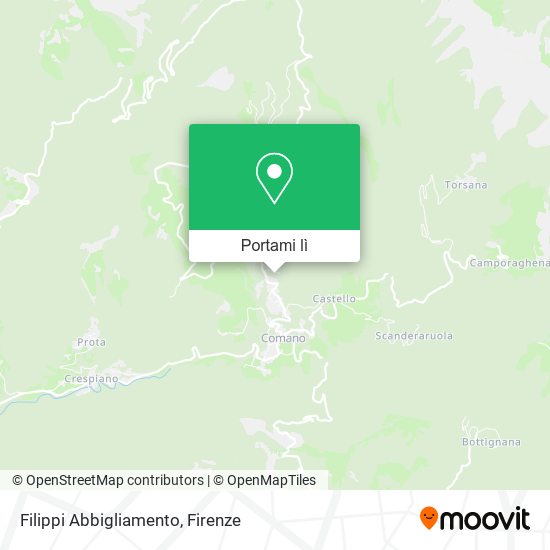 Mappa Filippi Abbigliamento