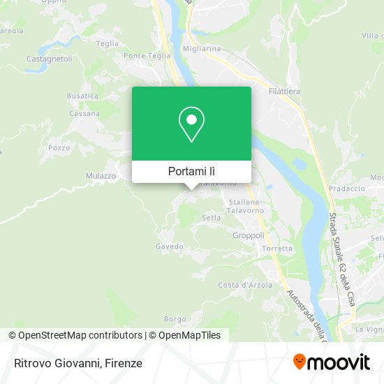 Mappa Ritrovo Giovanni