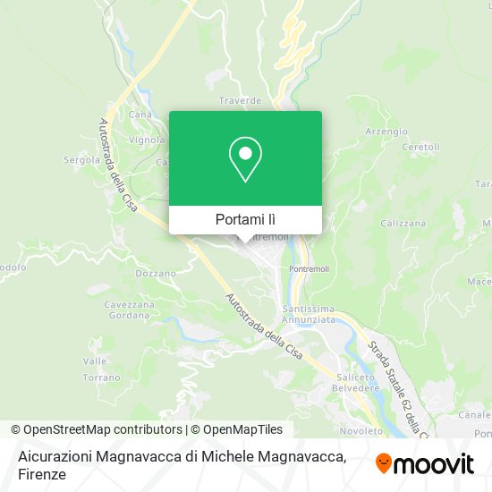 Mappa Aicurazioni Magnavacca di Michele Magnavacca
