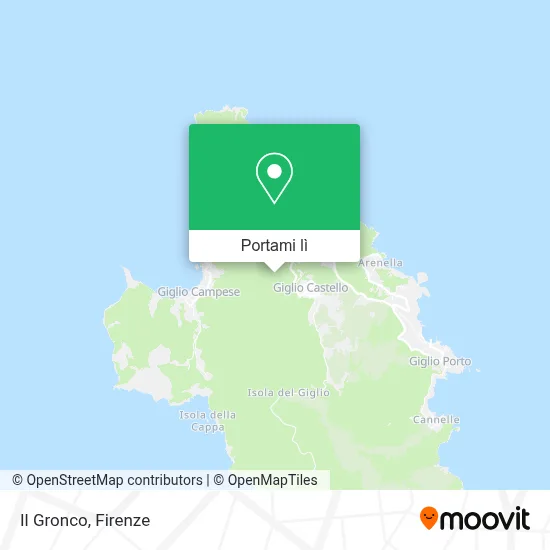 Mappa Il Gronco