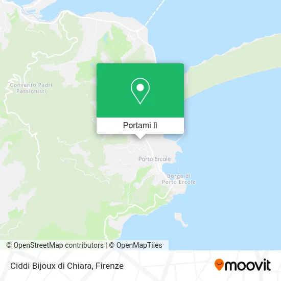 Mappa Ciddi Bijoux di Chiara