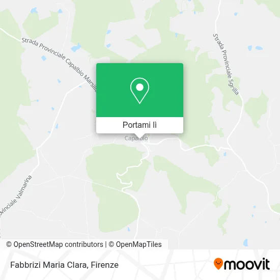Mappa Fabbrizi Maria Clara