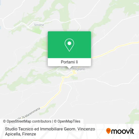 Mappa Studio Tecnico ed Immobiliare Geom. Vincenzo Apicella