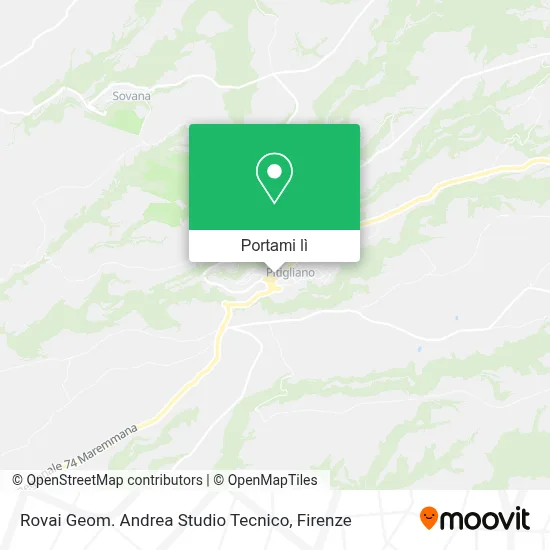 Mappa Rovai Geom. Andrea Studio Tecnico