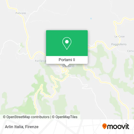 Mappa Arlin Italia