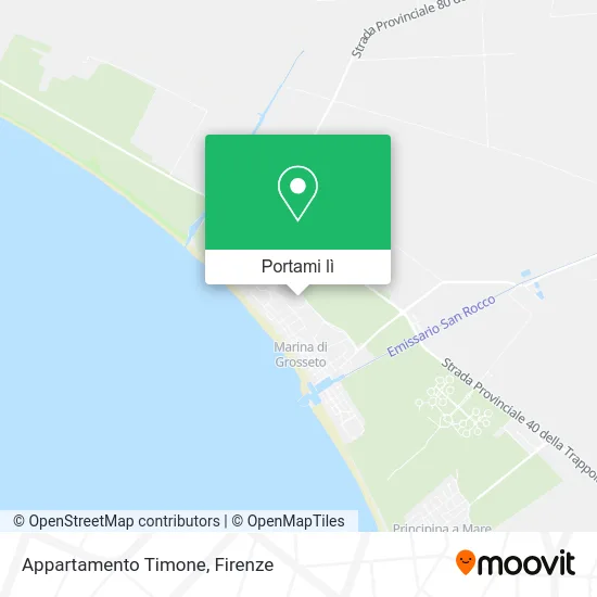 Mappa Appartamento Timone