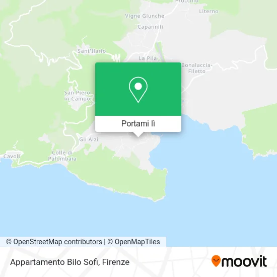 Mappa Appartamento Bilo Sofi