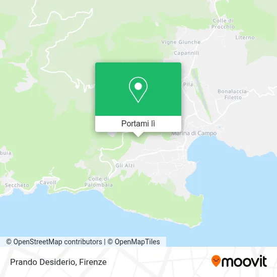 Mappa Prando Desiderio