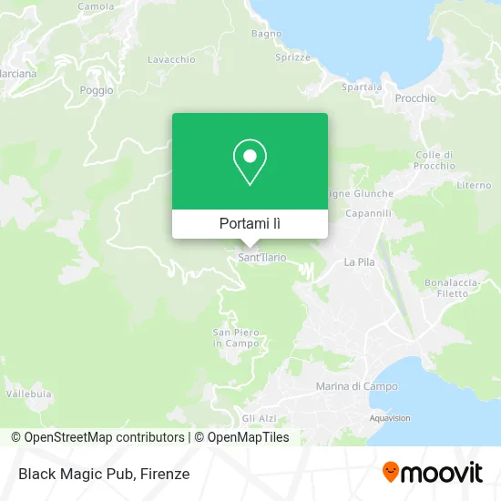 Mappa Black Magic Pub