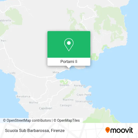 Mappa Scuola Sub Barbarossa