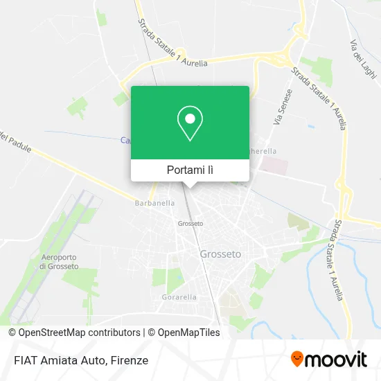 Mappa FIAT Amiata Auto