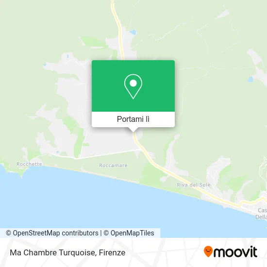 Mappa Ma Chambre Turquoise