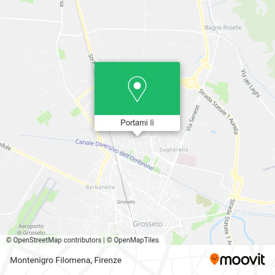 Mappa Montenigro Filomena